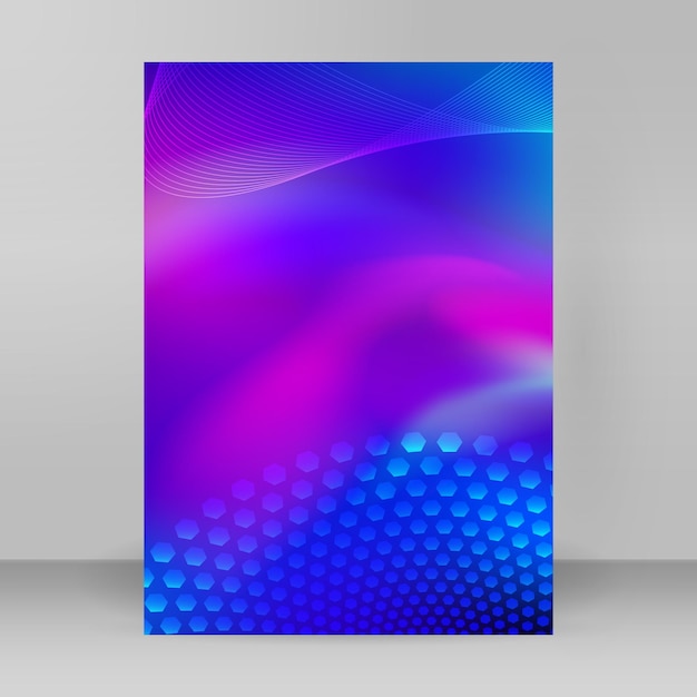 Modelos de negócios para apresentação multiuso folheto de design de layout eps 10 editável fácil publicidade em formato a4 para novos boletins informativos de produtos gráficos de tecnologia relatório festa de evento da empresa