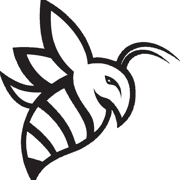 Vetor modelos de vetores de logotipo e símbolo bumblebee
