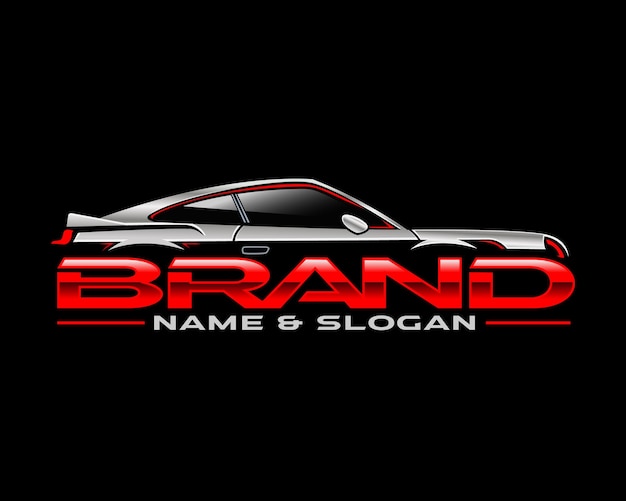 Modern car logo Luxury car logo and automotive logo