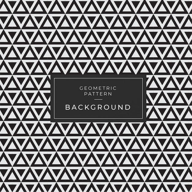 Modern Monochrome Geometric Seamless Pattern Fundo Deco
