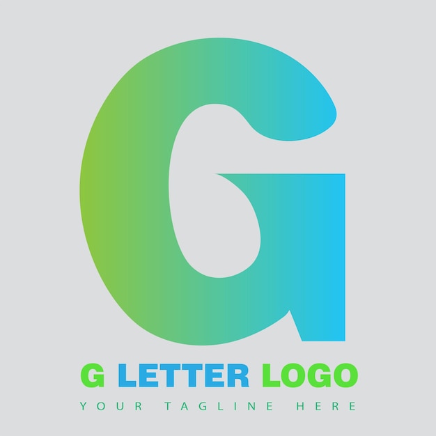 Moderno Abstract melhor G Letter Logo design de negócios com modelo de tagline