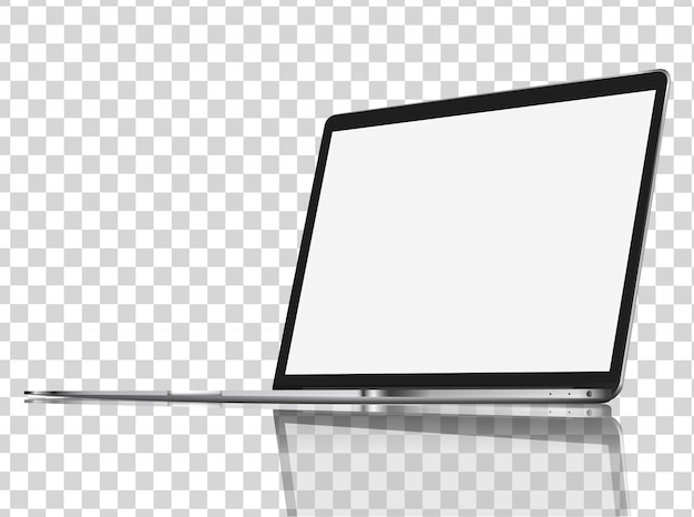 Moderno laptop brilhante