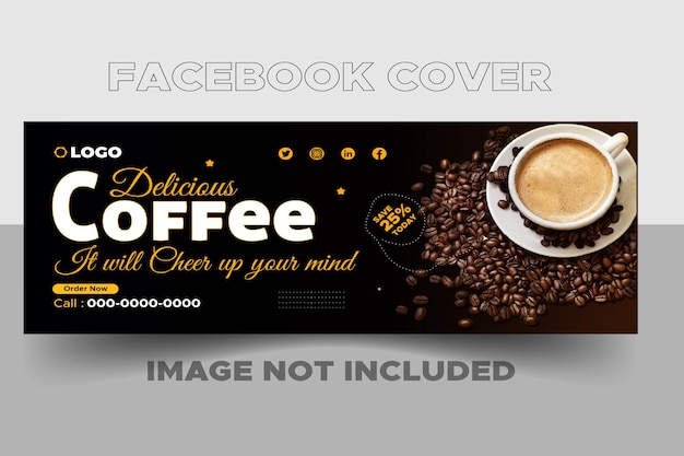 Moderno modelo de capa do Facebook
