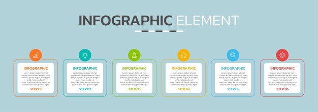 Moderno, quatro, passos, branca, infograph, disposição, desenho, negócio, diagramas ...