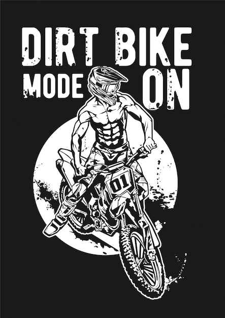 Modo Dirtbike ativado