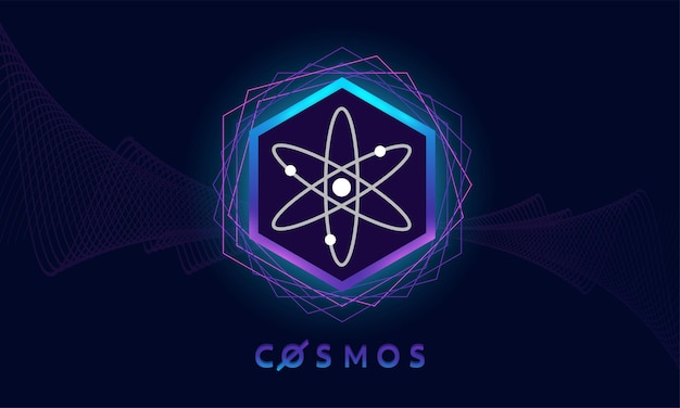 Moeda de ouro cosmos atomcriptomoedadigital money exchange