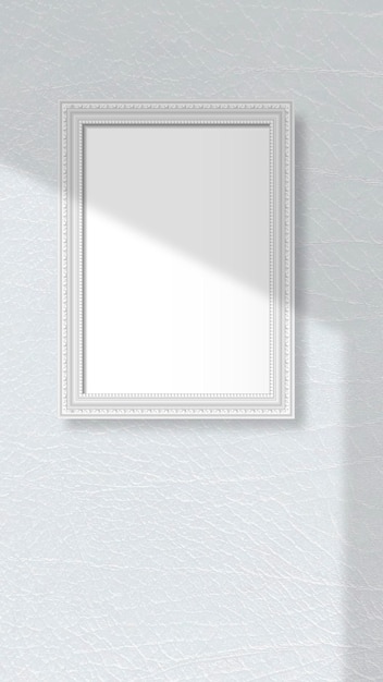 Vetor moldura cinza em um vetor de papel de parede de celular de parede cinza