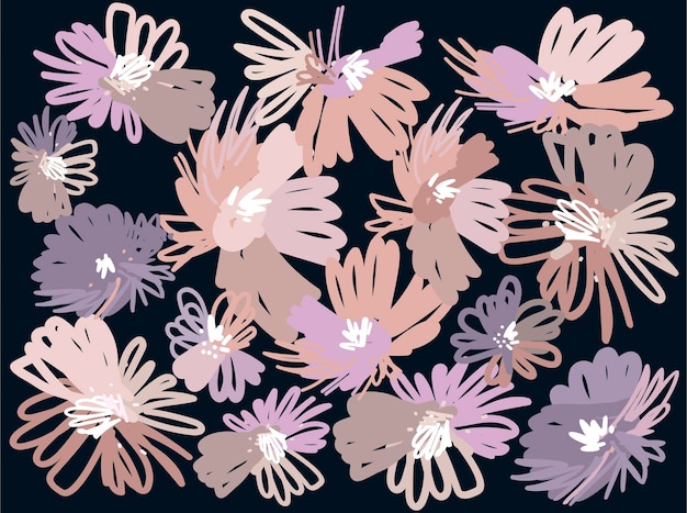 Moldura vintage flores cores pastel ótimo design para qualquer finalidade