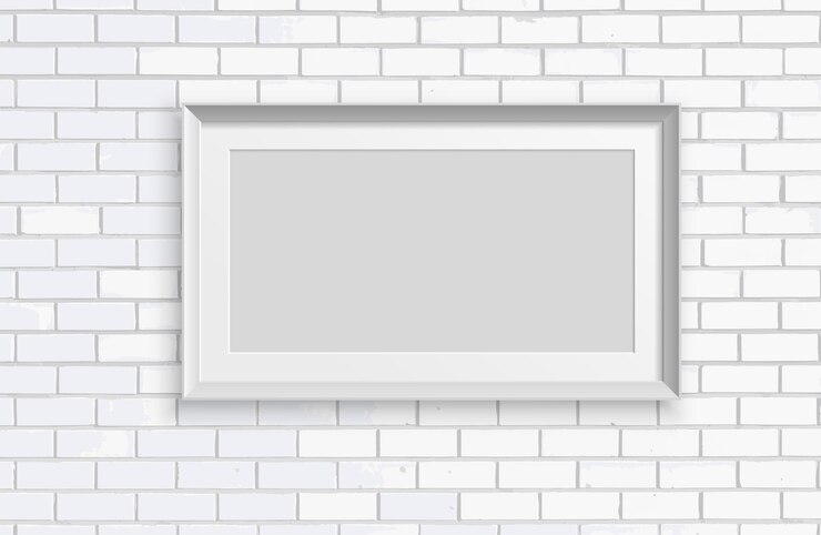 Vetor molduras para fotos realistas para colocar imagens modelo para um banner ou anúncio de pôster