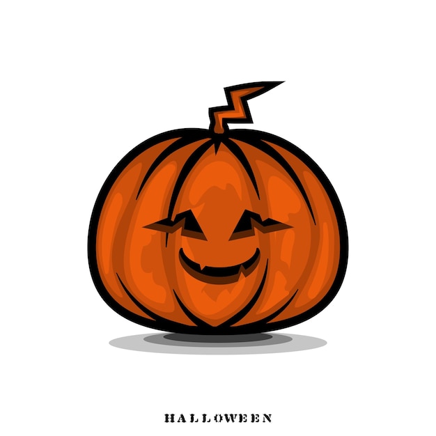 Monster pumpkin cartoon vetor halloween 001