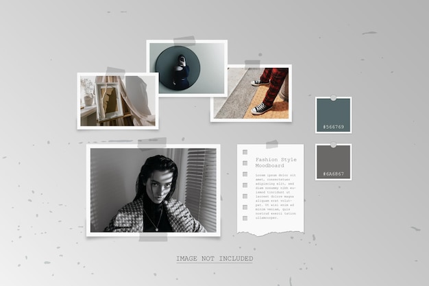 moodboard realista