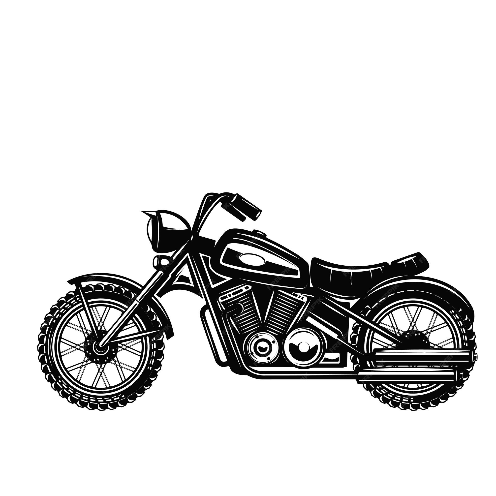 Desenho da motocicleta imagem vetorial de cteconsulting© 3984811