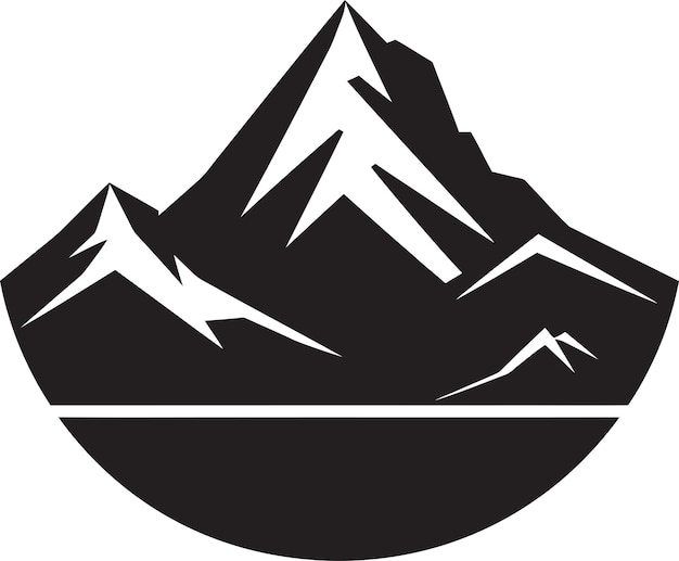 Mountain artistry creative mountain emblem stonecraft nexus logos de montanha vetorializados