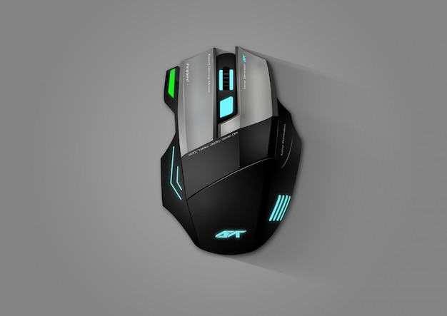 Vetor mouse para jogos