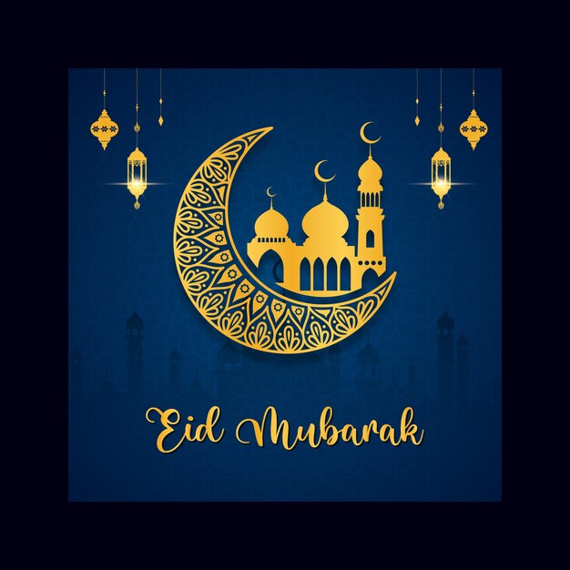 Muito feliz eid mubarak