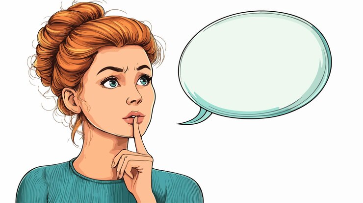 Vetor mulher de negócios empoderada fazendo gestos com o dedo para enfatizar um ponto em um ambiente corporativo