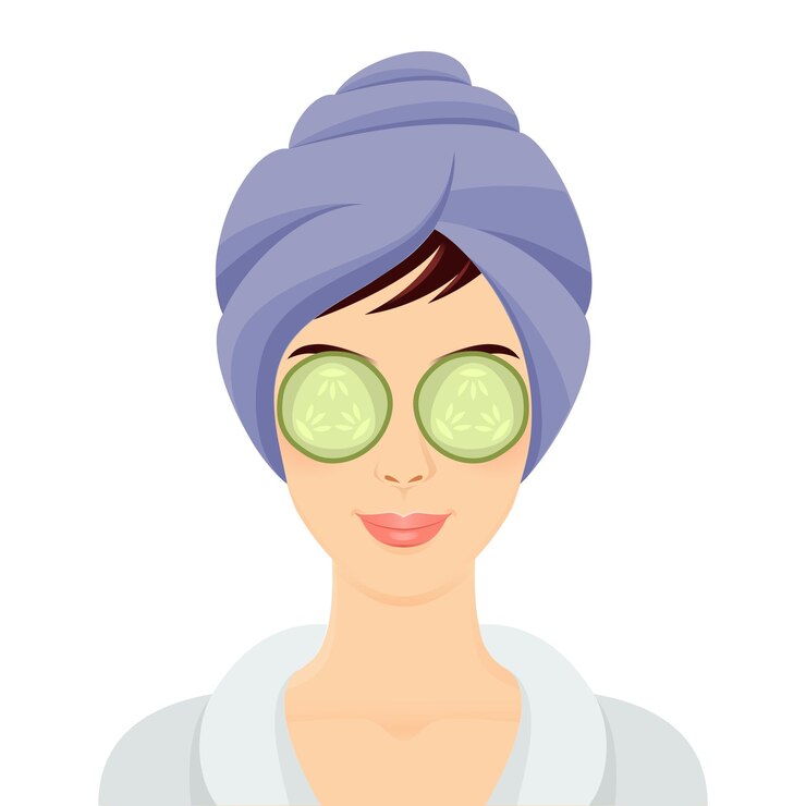 Mulher em um spa
