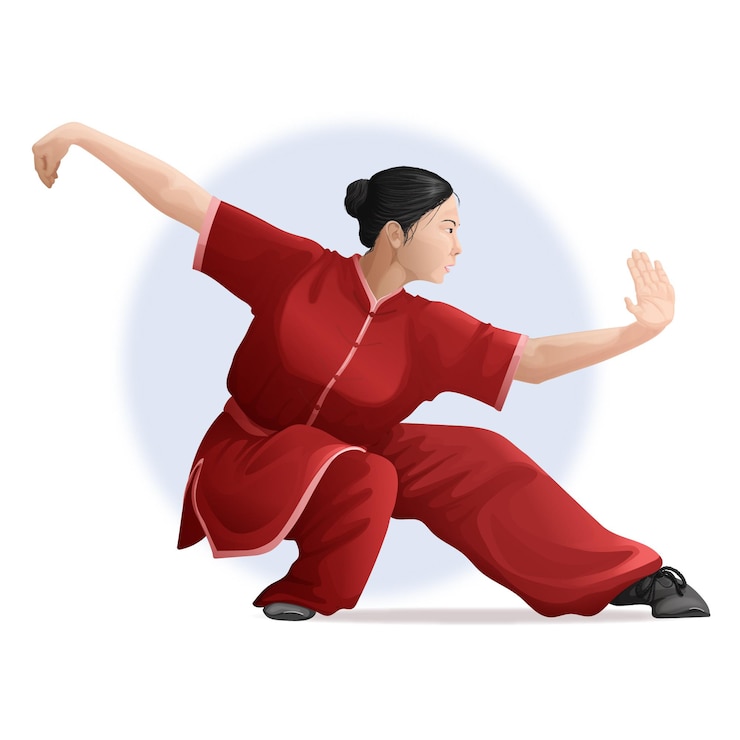 mulher kungfu