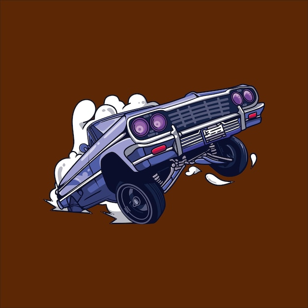 Vetor muscle car vector