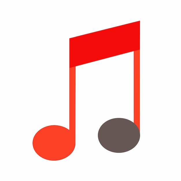 Vetor music notes icon icon symbol 26