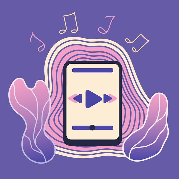 Music player podcast ouvir música de meditação asmr soundtrack gravação no telefone