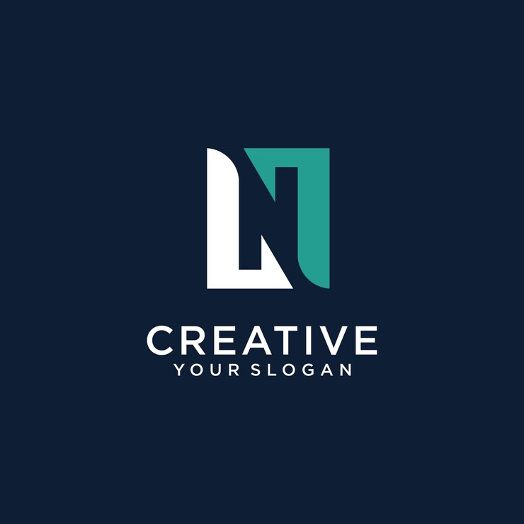 Vetor n modelo de design de logotipo com monograma vetor design gráfico vetor ilustração símbolo de ícone criativo