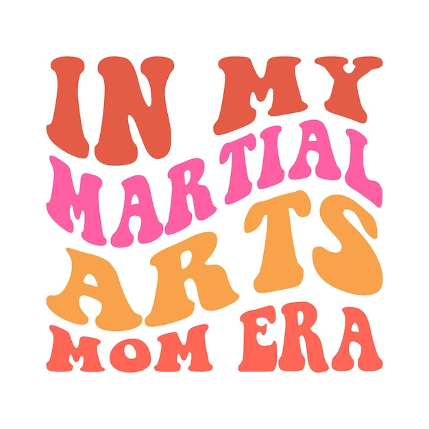 Vetor na era da minha mãe nas artes marciais