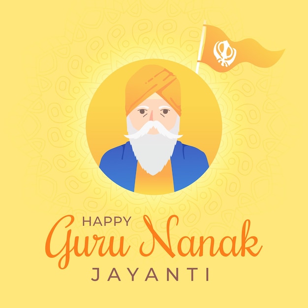 Nanak jayanti, guru do design plano