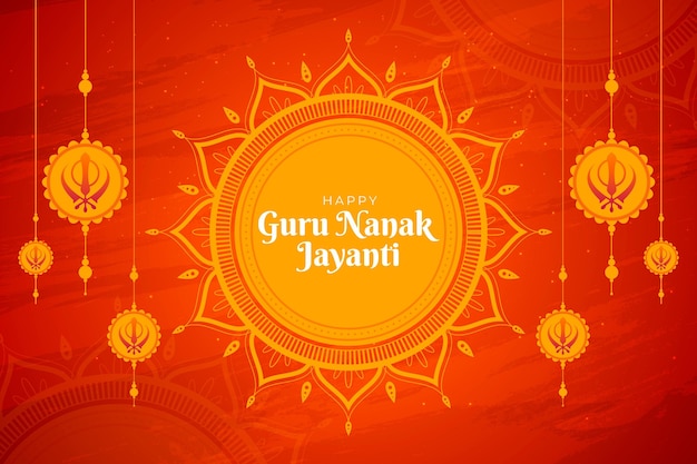 Nanak jayanti, guru do design plano