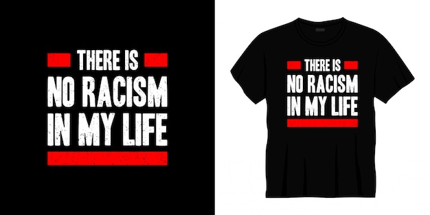 Não há racismo no design da minha tipografia de vida.