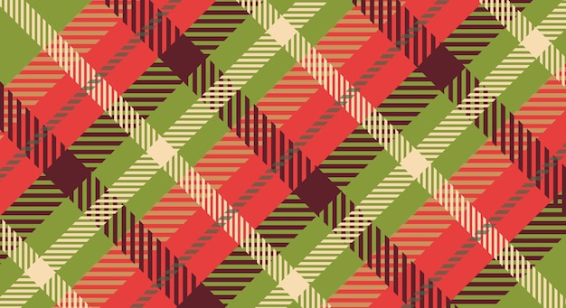 Natal tartan plaid vector rustic xmas impressão de textura de tecido de fundo natal tart escocês