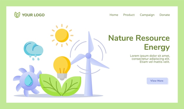 Natureza recurso energia hidro eólica sol solar folha