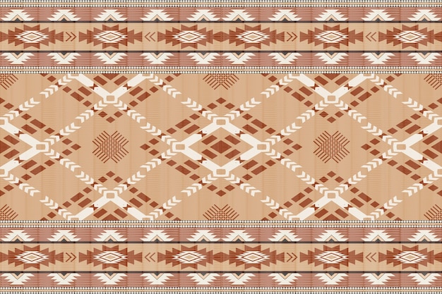 Navajo padrão sem costura de vetor tribal ornamento nativo americano estilo de decoração étnico do sudoeste b