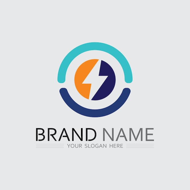Negócios de logotipo de anel O e vetor de design de logotipo de círculo