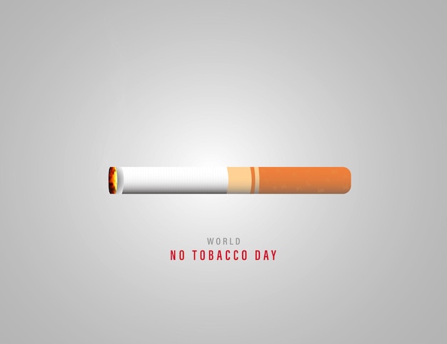 Nenhuma ilustração vetorial do dia do tabaco