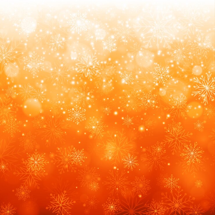 Vetor neve mágica do inverno natal brilha luzes e flocos de neve com ilustração em branco copyspace