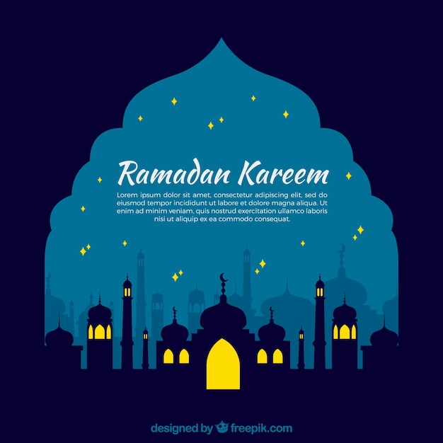 Nocturnal ramadan fundo