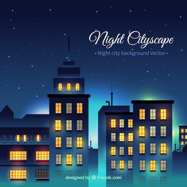 Noite cityscape
