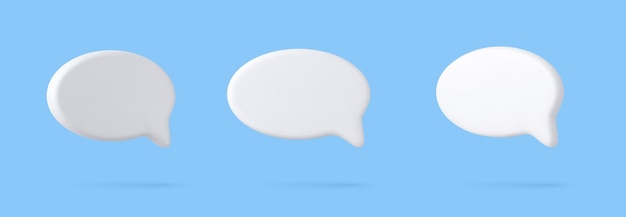 notificação de mídia social 3D