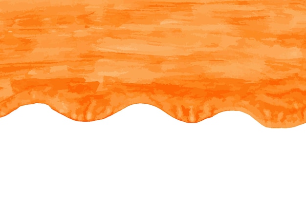 Novo design de fundo aquarela laranja claro