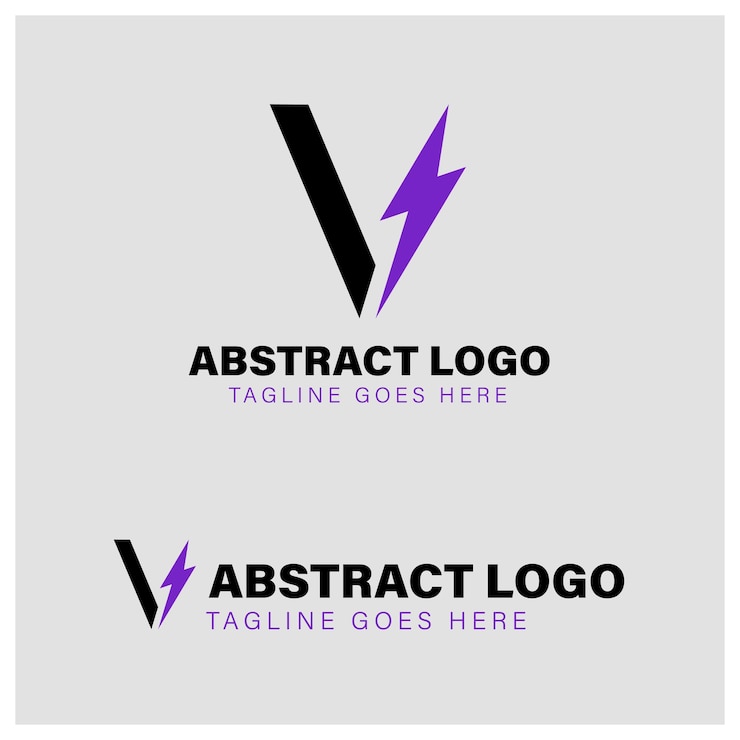 Vetor novo design de logotipo sobre
