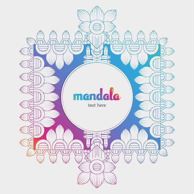 Novo fundo de mandala