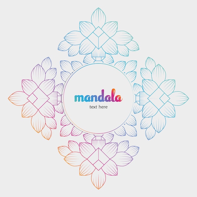 Novo fundo de mandala