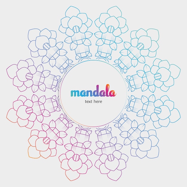 Novo fundo de mandala