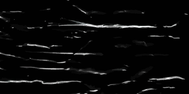 Novo fundo de textura plástica amassada e enrugada preta