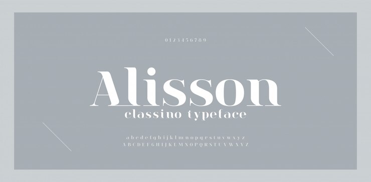 Vetor número e fonte de letras do alfabeto impressionante elegante. letras clássicas, desenhos de moda minimalistas. fontes de tipografia regulares maiúsculas e minúsculas