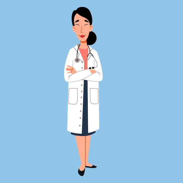 O caráter de uma médica de nacionalidade asiática em pleno crescimento