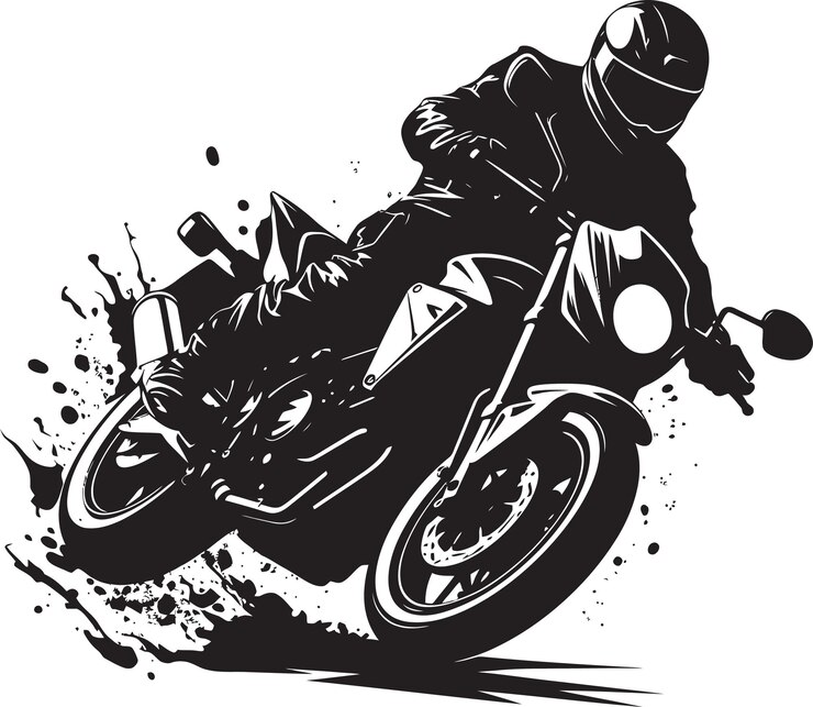 Vetor o frágil equilíbrio na navegação pelas consequências emocionais e psicológicas de um acidente de motocicleta