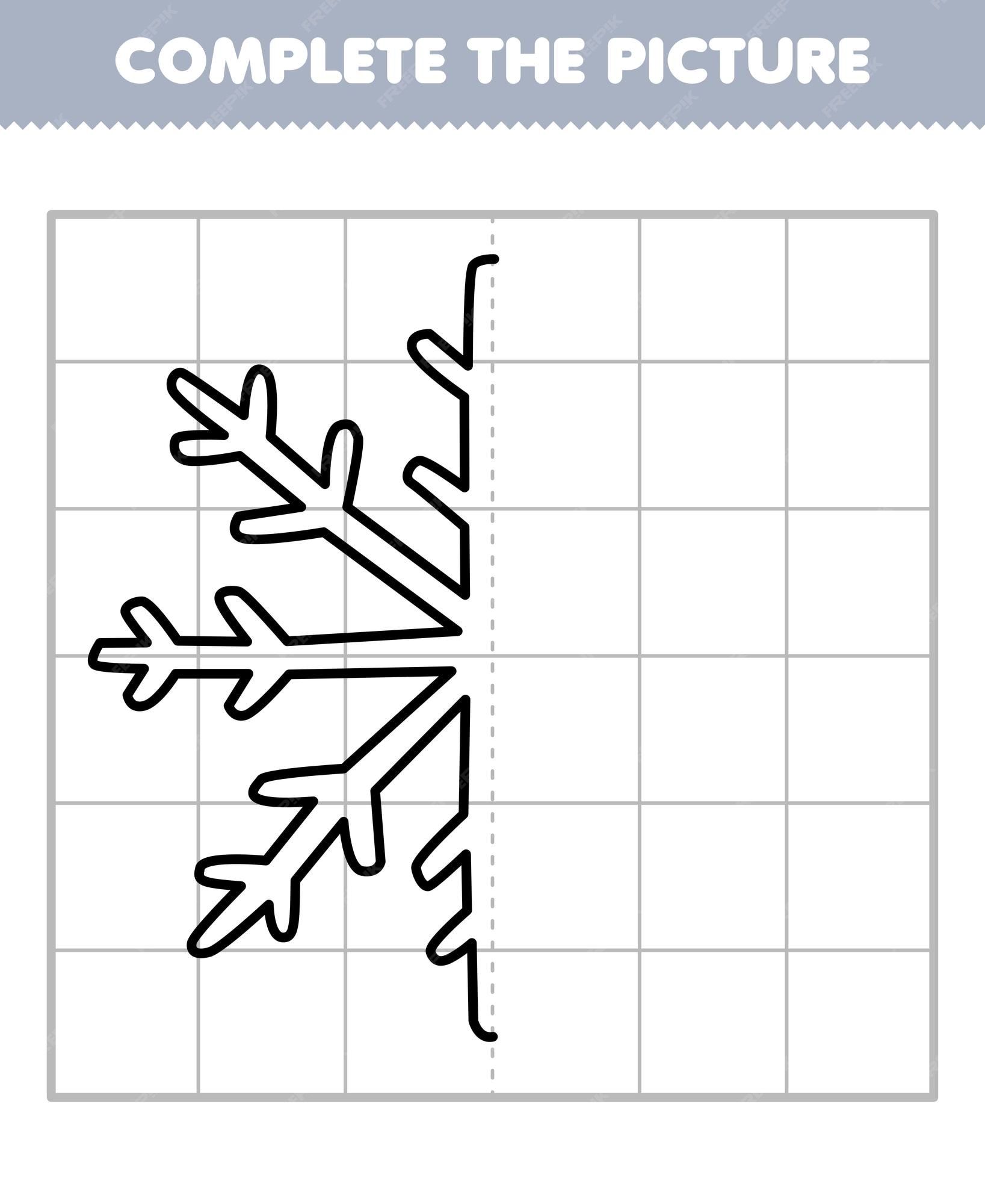 Jogo educativo para crianças, divertido, contando e escolhendo o número  correto de floco de neve bonito, trovão, fogo, gelo, água, planilha de  natureza imprimível