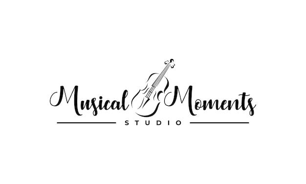 O logo do estúdio musical moment